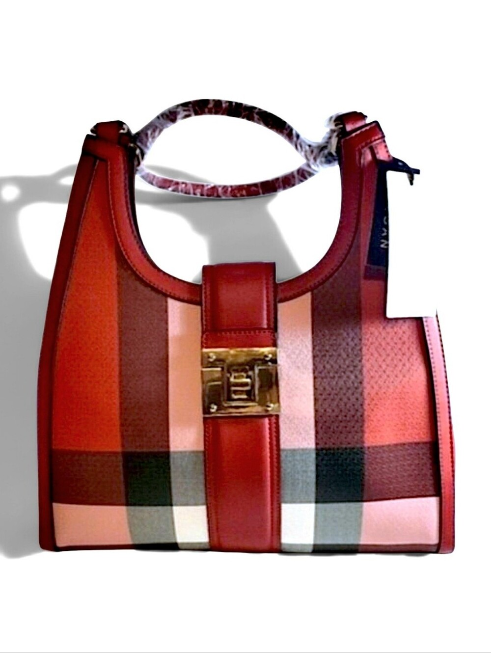 The "Traveler" Structured Hobo Shoulder Bag